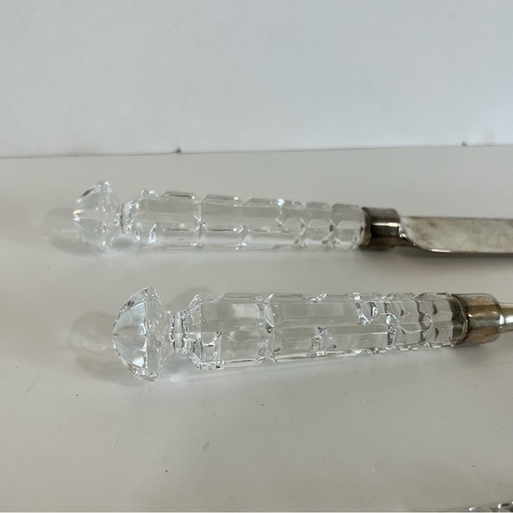 Vintage Crystal Serving Utensils - Picture 5 of 6